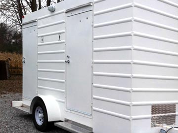 Heated Portable Toilets and Trailers